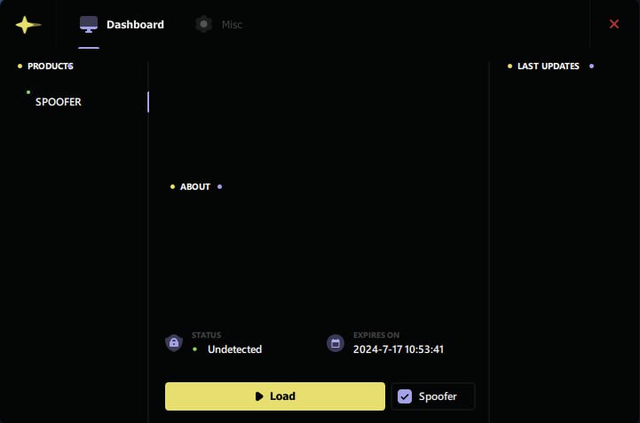 Starożytny spoofer HWID do gier z EAC, BattlEye i ACE